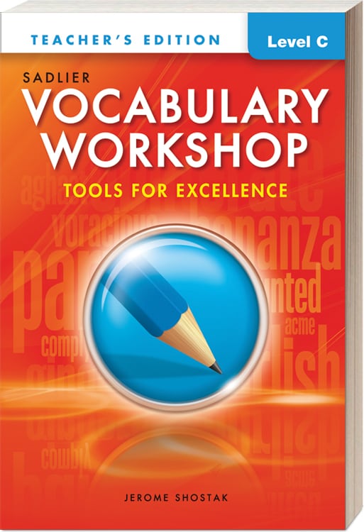 Shop | Vocabulary Workshop, Tools For Excellence | Teacher | Gr. 6–12+